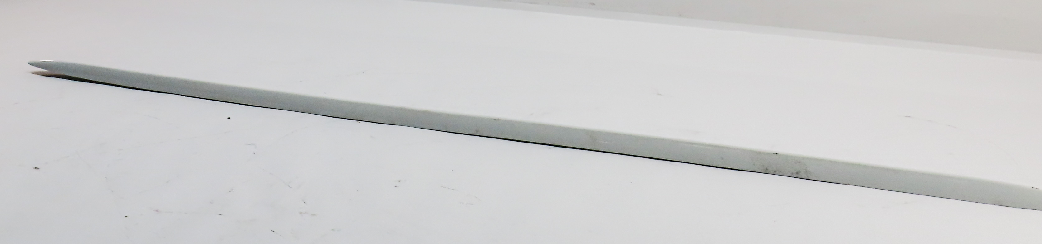 2013 AUDI S4 (B8 8K) LEFT DRIVER LOWER ROCKER PANEL TRIM (White) — exact item pictured